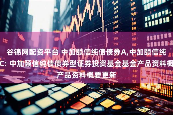 谷锦网配资平台 中加颐信纯债债券A,中加颐信纯债债券C: 中加颐信纯债债券型证券投资基金基金产品资料概要更新