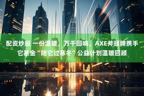 配资炒股 一份温暖，万千回响，AXE斧頭牌携手它基金“陪它过寒冬”公益计划温暖回顾